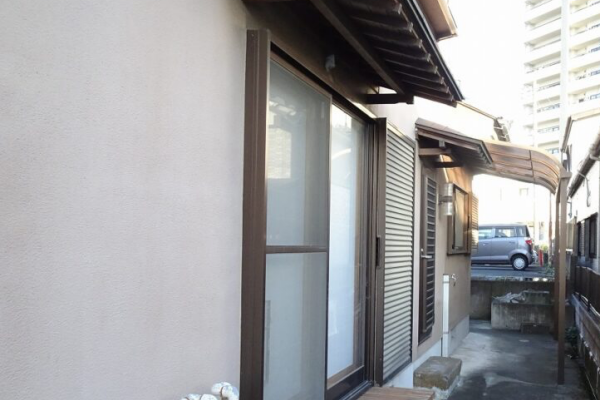 富士中央町の家before玄関